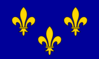 Flag Of The Ile De France Clip Art